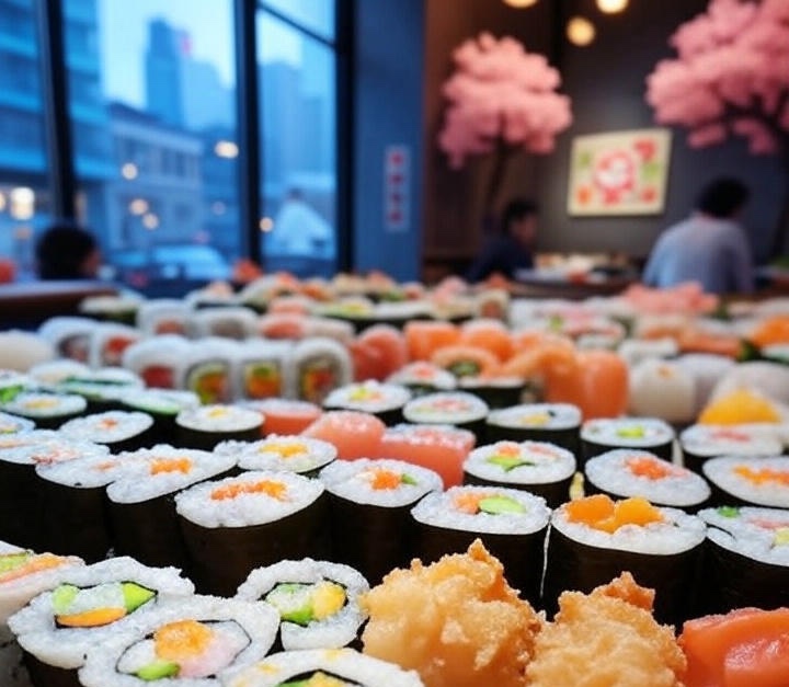 All you can eat sushi in Montreal